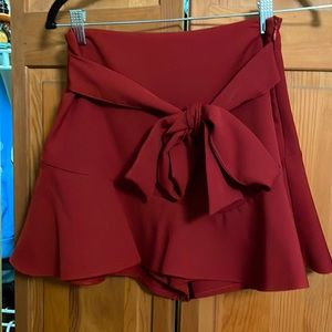 Zara size small shirt with built in shorts